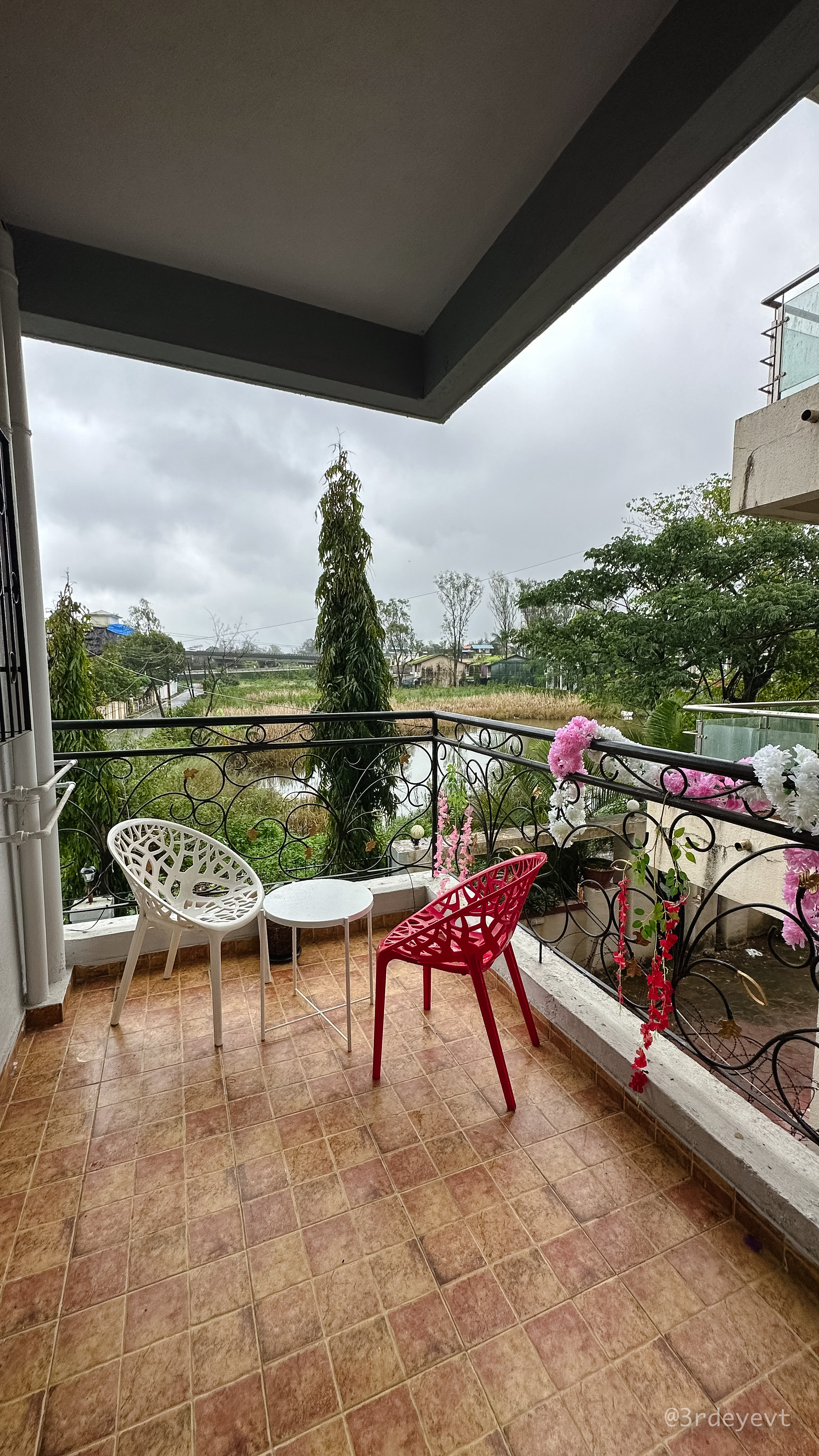 Step out onto your private balcony