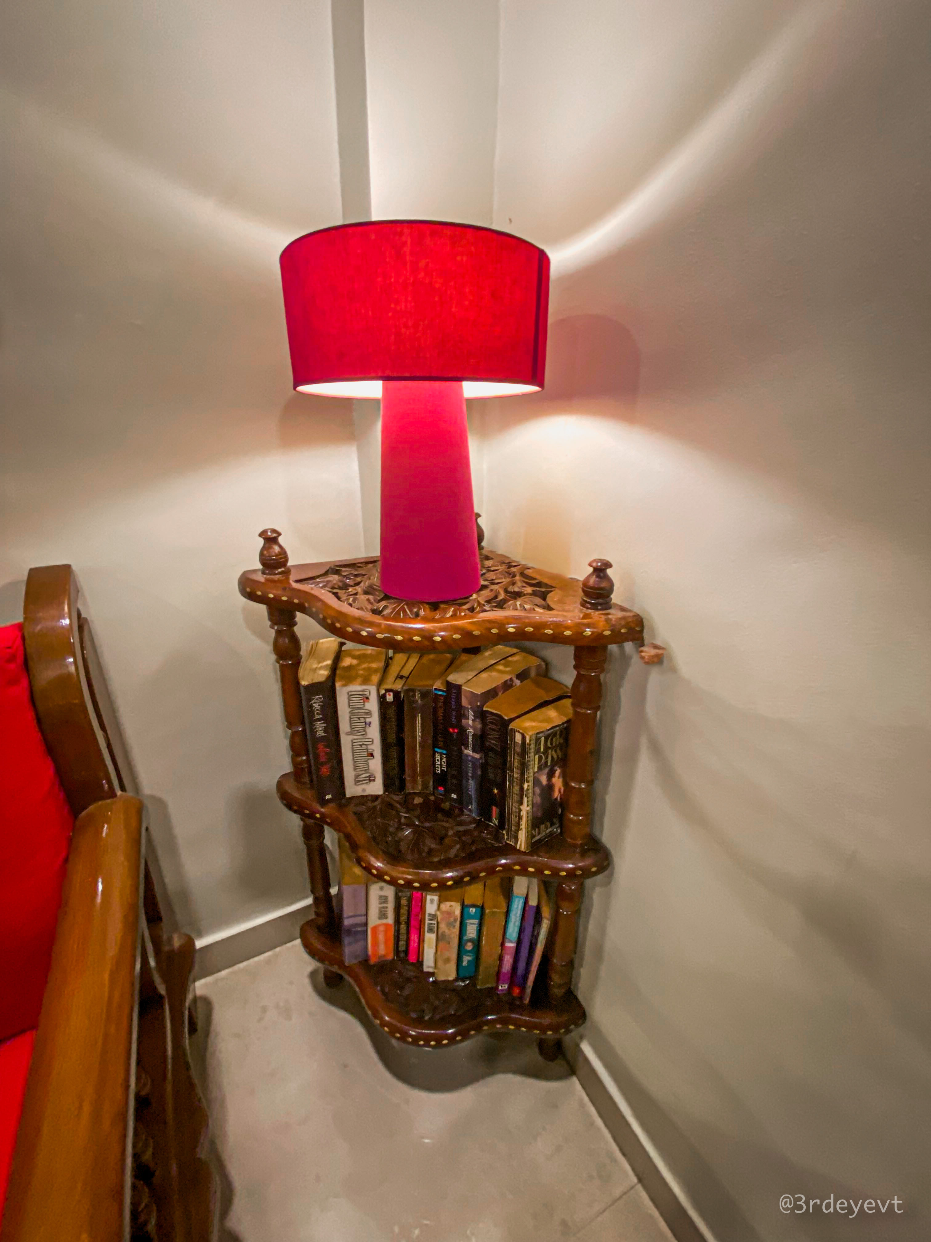 A quiet reading corner